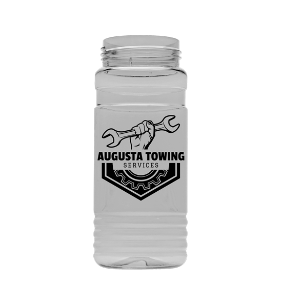 Download 20 oz. Clear Sports Bottle with Drink-Thru Lid